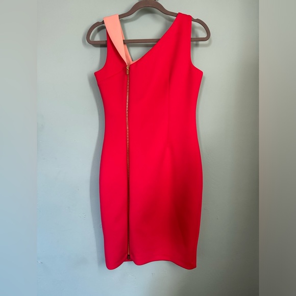 Pink Calvin Klein Cocktail Dress Size 6 NWOT - Picture 3 of 3